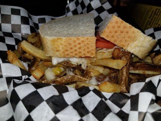 Pittsburgh Cheesesteak sandwich