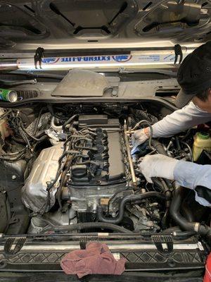 PCV and valve cover repair