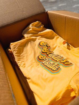 Custom retro screen printed shirts