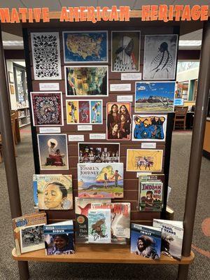 Display honoring tribes of North America