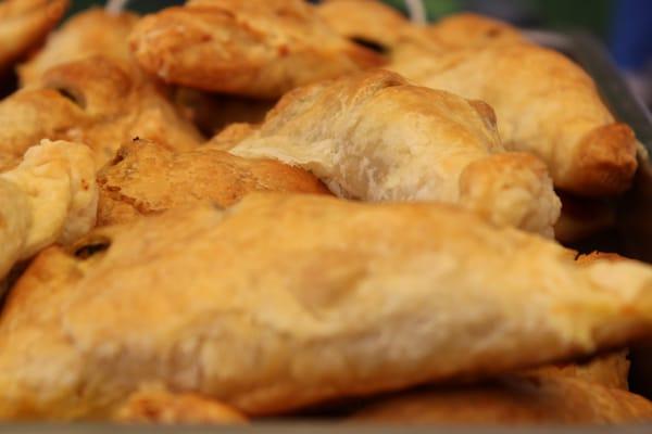 Alu Palak Puff Pastries