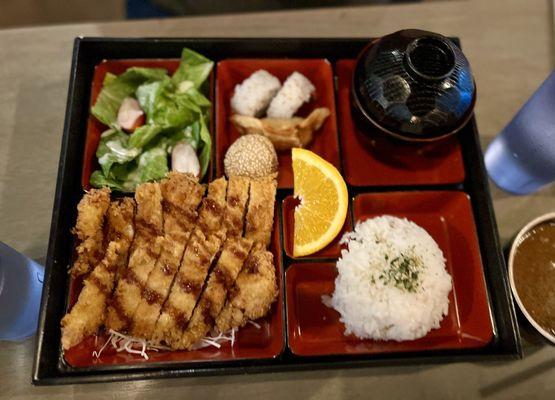 Chicken Katsu Bento box Add ons for cutlet bento Curry