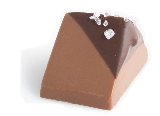 Black Diamond Truffle is Dark Chocolate truffle infused with Tequila.