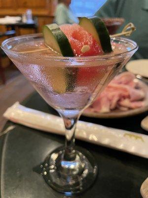 Watermelon Cucumber Martini