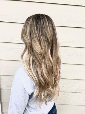 Blonde balayage