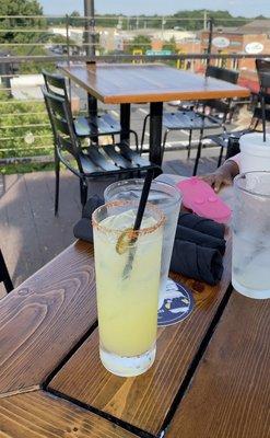 Pineapple Jalapeño Margarita which was amazing!!!!