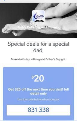 Special deals for a special dad. Make dad's day with a great Father's Day gift.