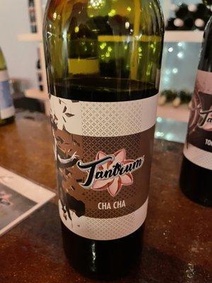 Cha Cha, a delicious sweet wine.