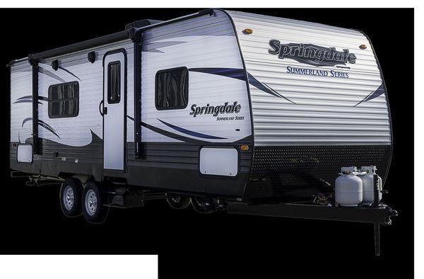 Come see our New Stock of Keystone Springdale campers.