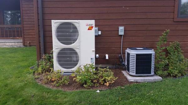 Mitsubishi multi-port heat pump