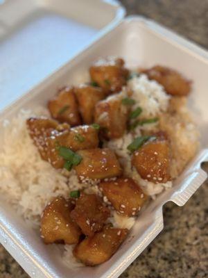 Orange chicken