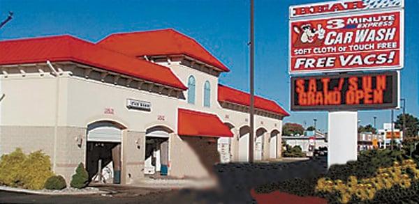 Bear 3-Minute Express Car Wash.  Home of the FREE VACUUM.  
 Elkton, MD. Rt. 40 across from Ruby Tuesdays.