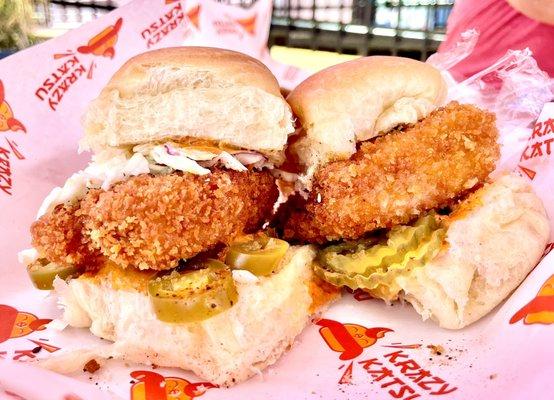 Hot Katsu and the Original sliders