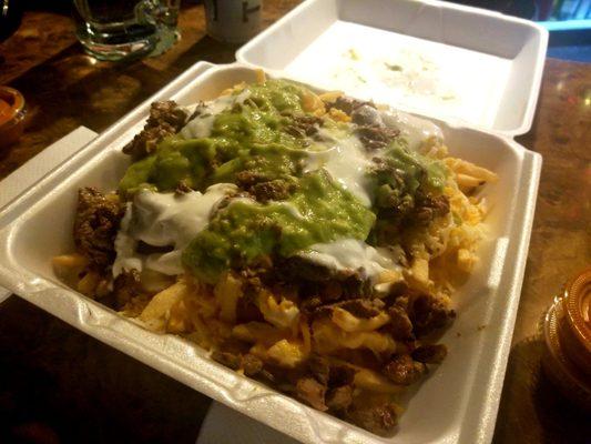 Bad picture, great carne asada fries!!!