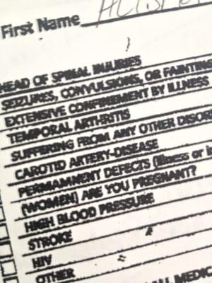 Maybe an eye dr should print paperwork on a printer made in this decade so patients w/ vision problems can read it.Crazy I know.