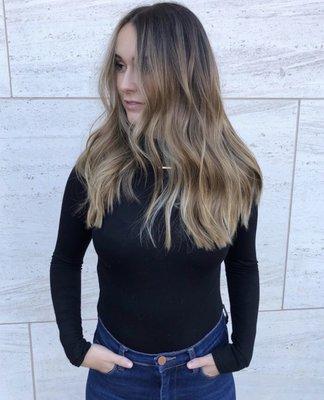 Foilayge: A technique that creates lived-in, dimensional color at the root with a burst of brightness on the ends of your hair.