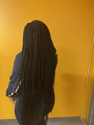 Long box braids