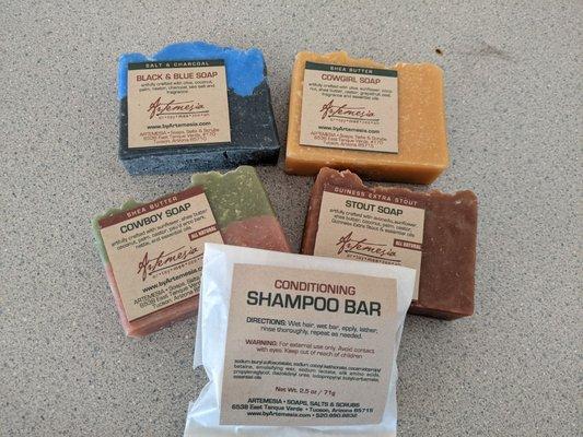 Artemesia Soaps, Salts & Scrubs