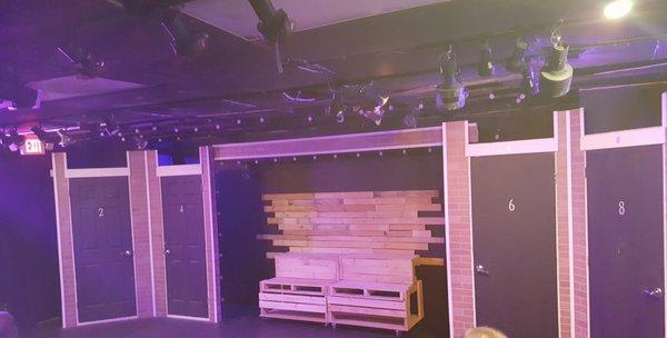 Stage set for "Bathhouse: The Musical"