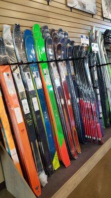 We offer a fantastic selection of skis for sale. From resort to back country, we have you covered.