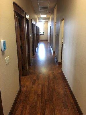 Hallway to our operatories