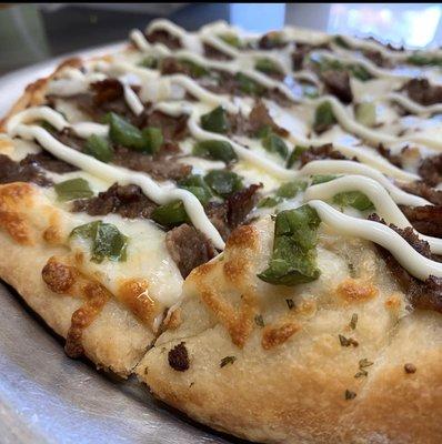 Philly Steak Pizza