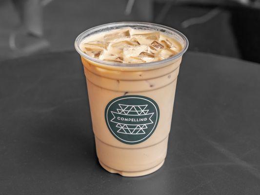 Iced latte.