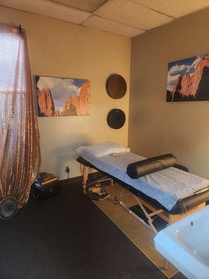 Reiki Room with PEMF mat