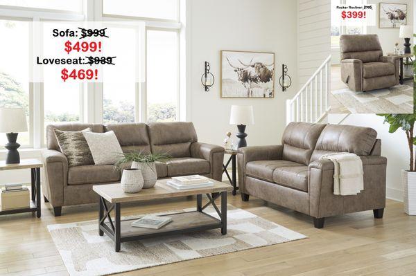 Ashley Sofa & Loveseat