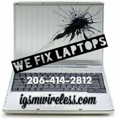 Laptop Cracked screen repairs at an affordable price.