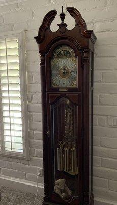 Love my Howard Miller Grandfather clock from Tower Clock Shop!