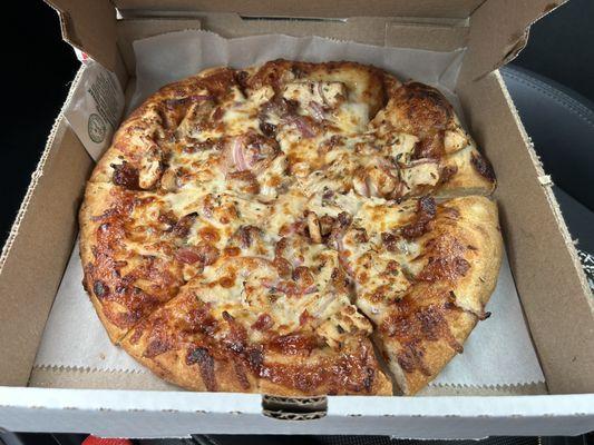 Bbq chicken pizza