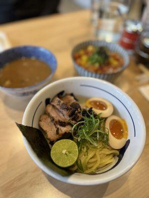 Chashu Ajitama Tsukemen