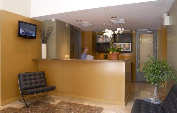 Patient Welcome Area and Lobby