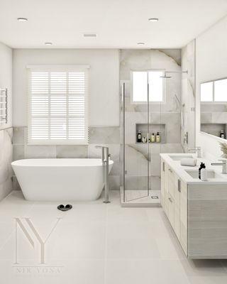 master bath design