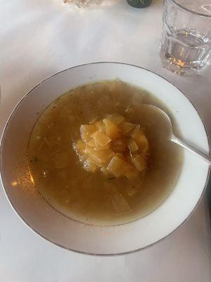 Onion soup