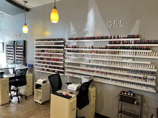 We've just added a new line of Gel Polish to our salon.