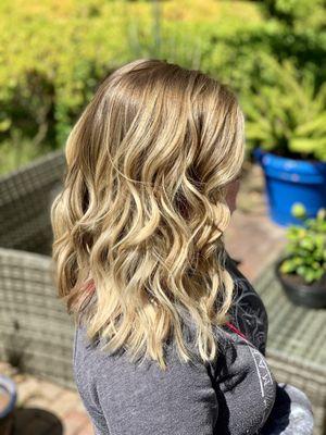 balayage and cut by Noemi