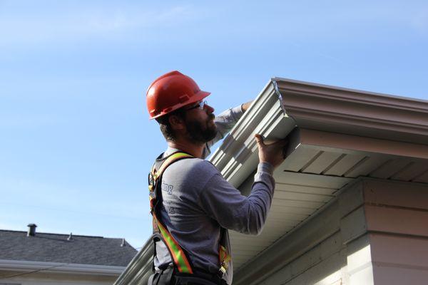 Custom Triple Cove Seamless Gutters