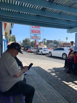 Getting that Sunday wash for the week!