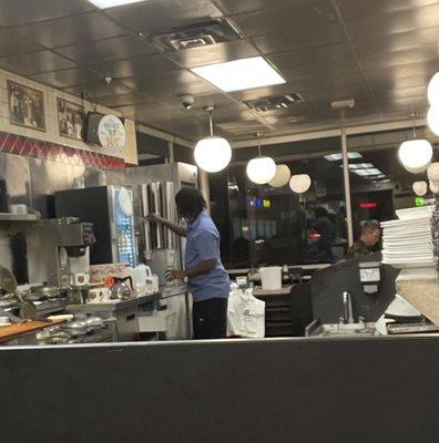 Waffle House employee