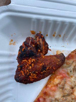 Spicy garlic wing