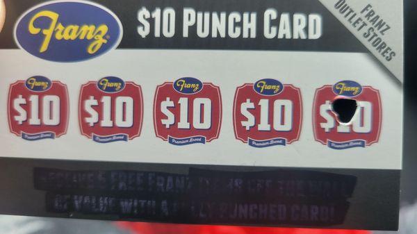 Awesome new punch cards