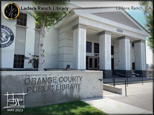 Note: The library is attached to the Ladera Ranch Middle School; shared structure.