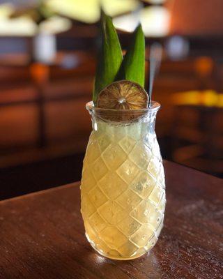 "Oh My Tie"...blend of plantation rum, orange curacao, fresh lime juice, orgeat almond syrup & tiki bitters