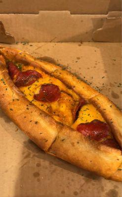 Pepperoni Pide - yummy