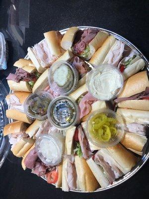 16 piece hoagie platter yum