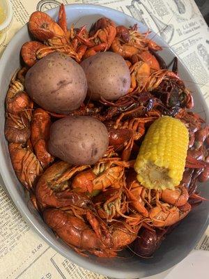 Crawfish platter!