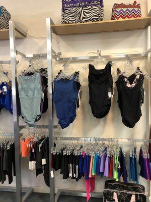 Great selection of leotards