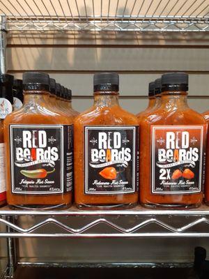 Another Pepper Pirate Captain! Traditional red sauces from Red Beards Hot Sauces